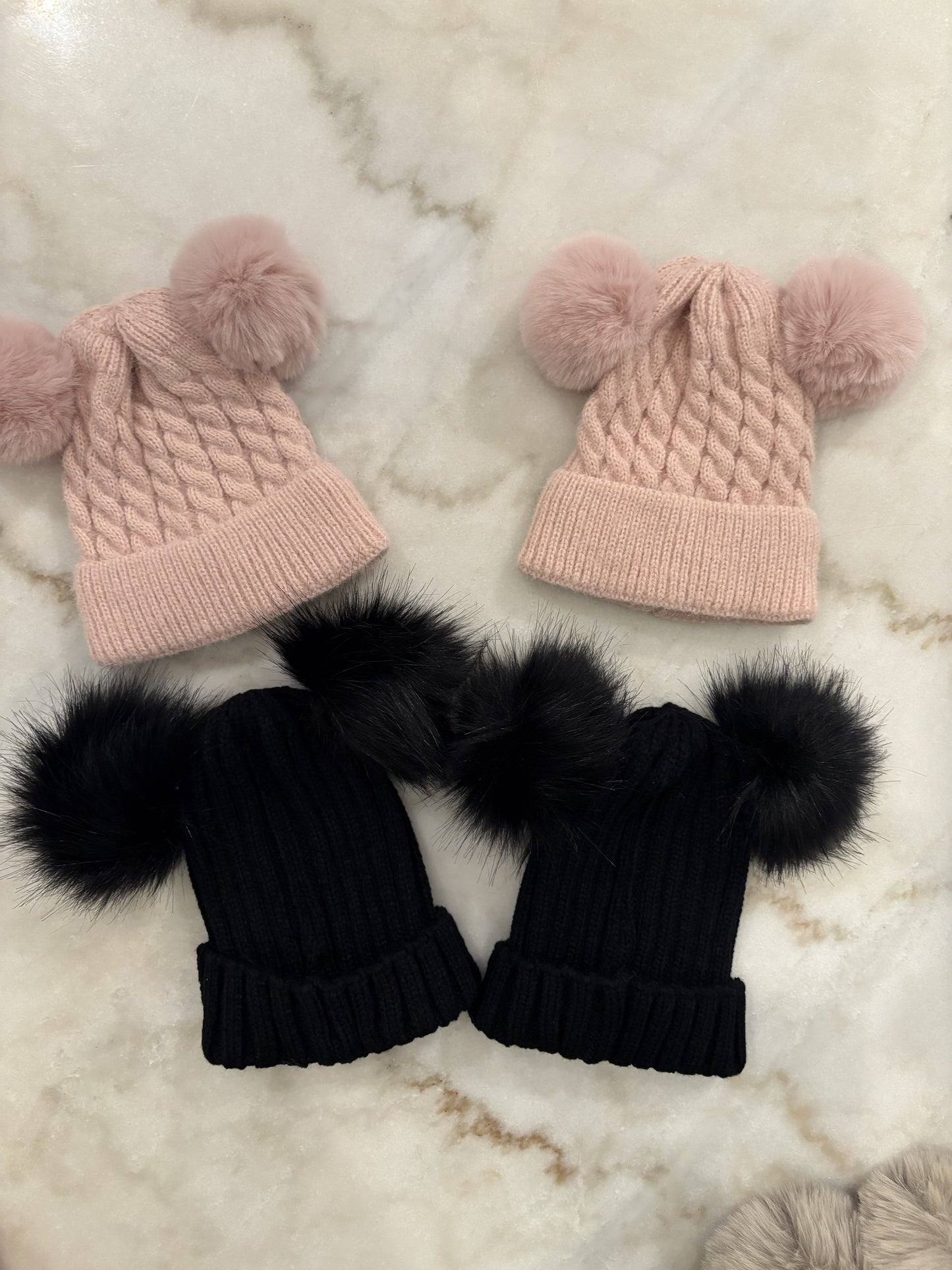 Pom Pom Winter Hats