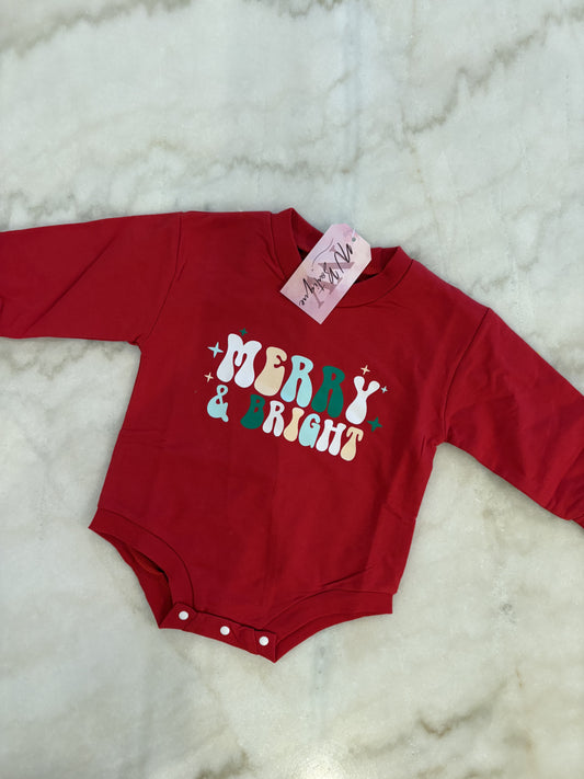 Merry and Bright Onesie