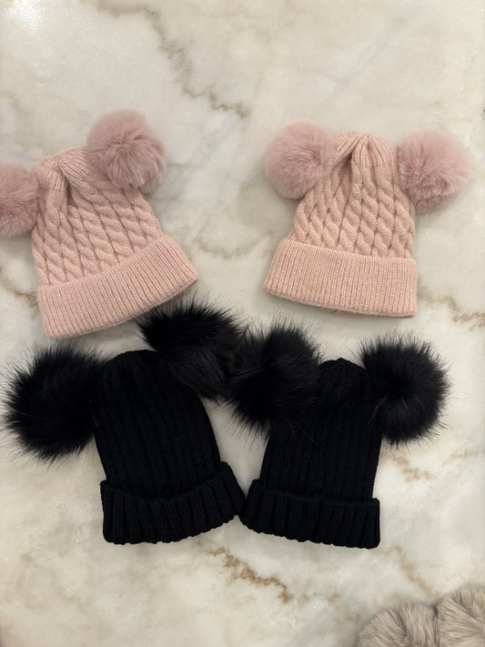 Pom Pom Winter Hats
