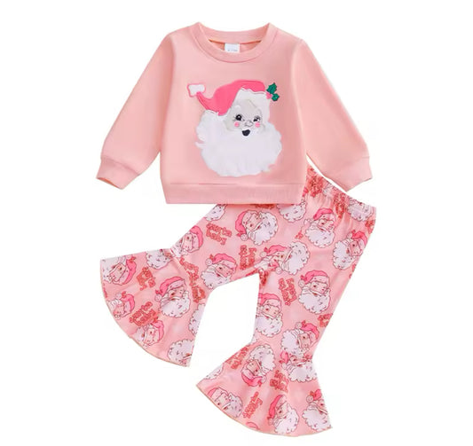 Santa bell bottom set
