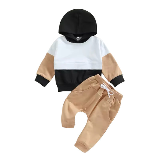 Two tone boy set