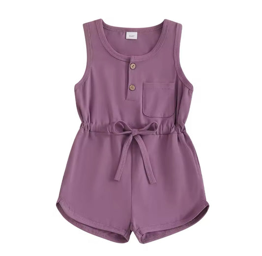 Tank top romper