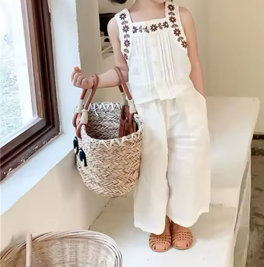 Linen Tank Top set